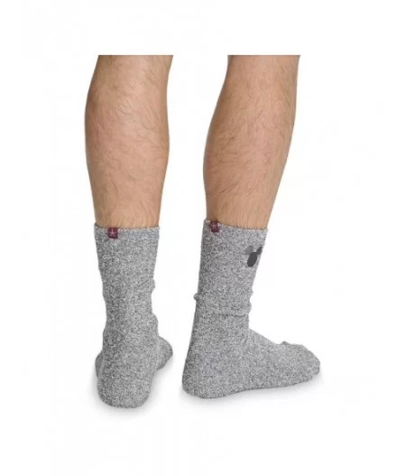 Mickey Mouse Socks for Men by Barefoot Dreams – Light Gray $6.44 MEN