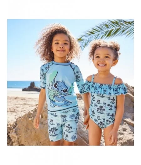 Stitch Rash Guard for Kids $8.80 GIRLS