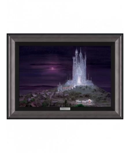 Cinderella ''Glass Castle'' by Peter Ellenshaw Framed Canvas Artwork – Limited Edition $114.80 COLLECTIBLES