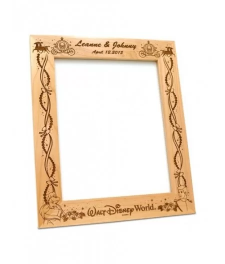 Prince Charming and Cinderella 8'' x 10'' Frame by Arribas – Personalizable $18.96 HOME DECOR