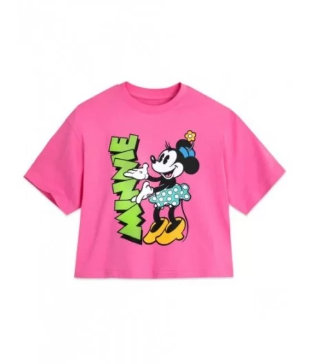 Minnie Mouse T-Shirt for Women – Mickey & Co. – Pink $8.31 WOMEN