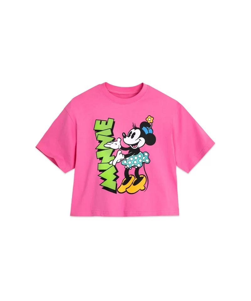 Minnie Mouse T-Shirt for Women – Mickey & Co. – Pink $8.31 WOMEN