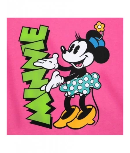 Minnie Mouse T-Shirt for Women – Mickey & Co. – Pink $8.31 WOMEN