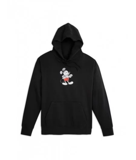 Mickey Mouse Genuine Mousewear Pullover Hoodie for Adults – Black $16.46 WOMEN