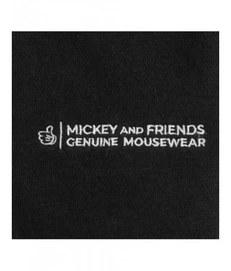 Mickey Mouse Genuine Mousewear Pullover Hoodie for Adults – Black $16.46 WOMEN