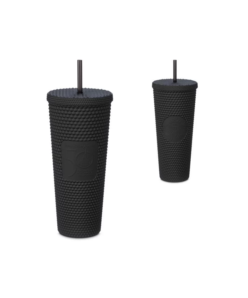 Walt Disney World 50th Anniversary Geometric Starbucks Tumbler with Straw – Black $18.40 TABLETOP