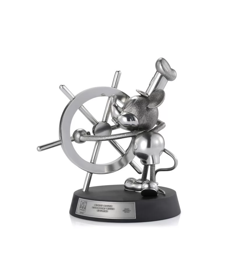 Mickey Mouse Steamboat Willie Pewter Figurine by Royal Selangor – Limited Edition $367.20 COLLECTIBLES