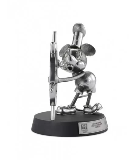 Mickey Mouse Steamboat Willie Pewter Figurine by Royal Selangor – Limited Edition $367.20 COLLECTIBLES