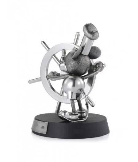 Mickey Mouse Steamboat Willie Pewter Figurine by Royal Selangor – Limited Edition $367.20 COLLECTIBLES