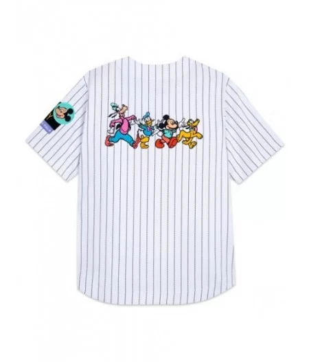 Mickey Mouse ''Walt Disney Cartoon Pals'' Baseball Jersey for Adults $15.60 MEN