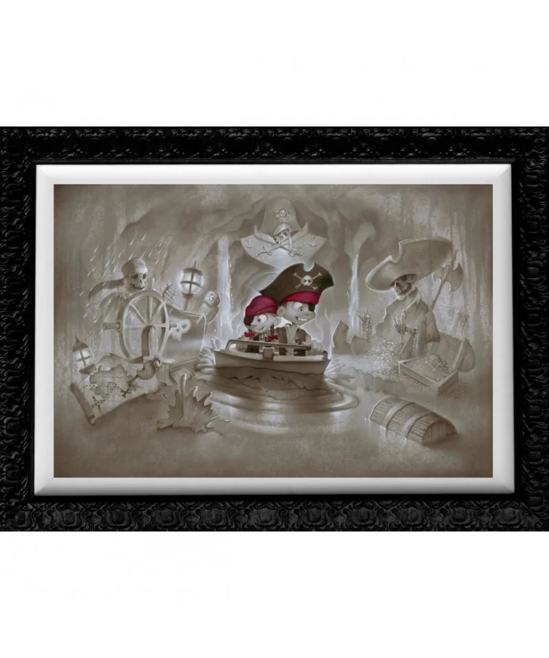 Pirates of the Caribbean ''Thar' Be Pirates in These Parts'' Limited Edition Giclée by Noah $83.20 HOME DECOR