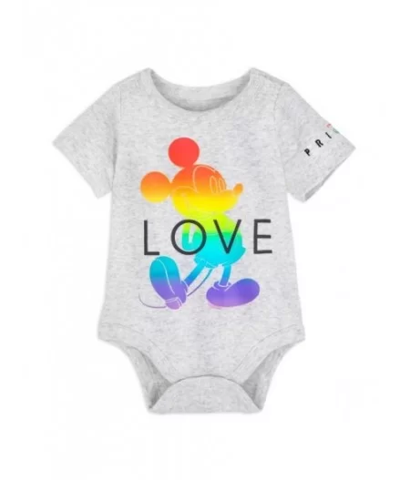 Disney Pride Collection Mickey Mouse Bodysuit for Baby $7.68 UNISEX