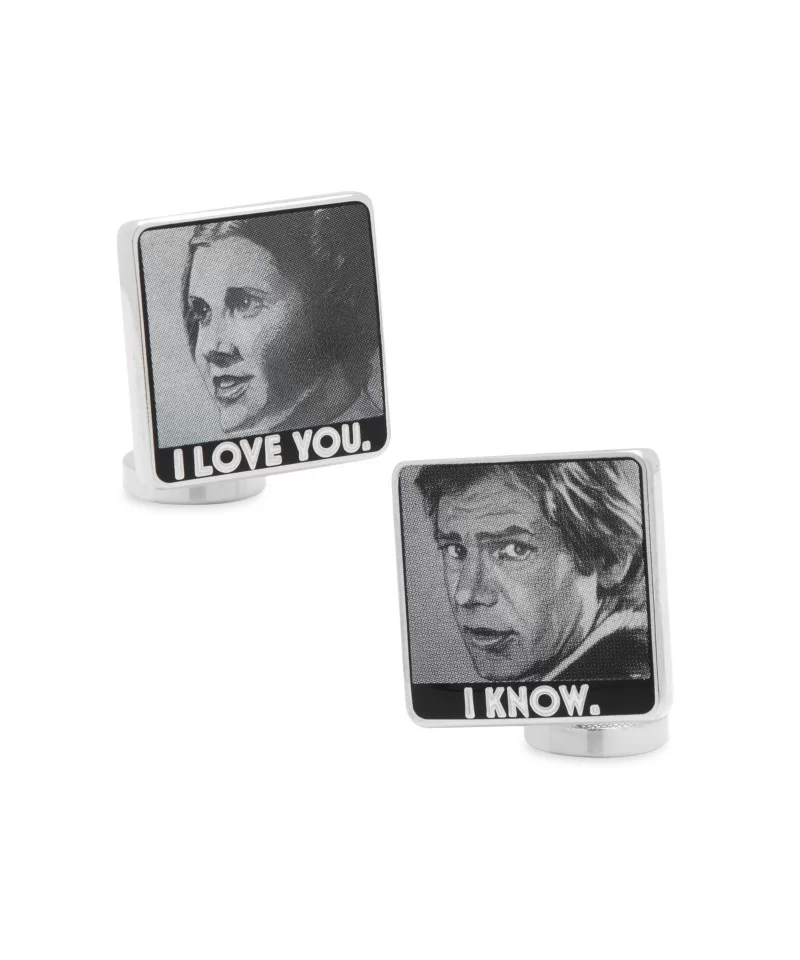 Princess Leia and Han Solo Cufflinks $18.48 ADULTS