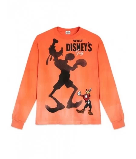 Goofy Long Sleeve T-Shirt for Adults – 90th Anniversary $11.03 WOMEN