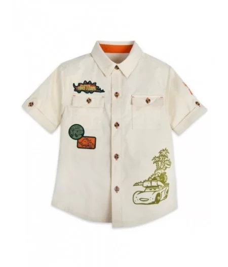 Cars on the Road Woven Shirt for Kids $14.40 UNISEX