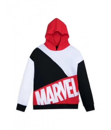 Marvel Logo Pullover Hoodie for Adults $9.79 MEN