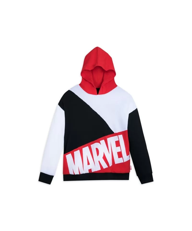 Marvel Logo Pullover Hoodie for Adults $9.79 MEN