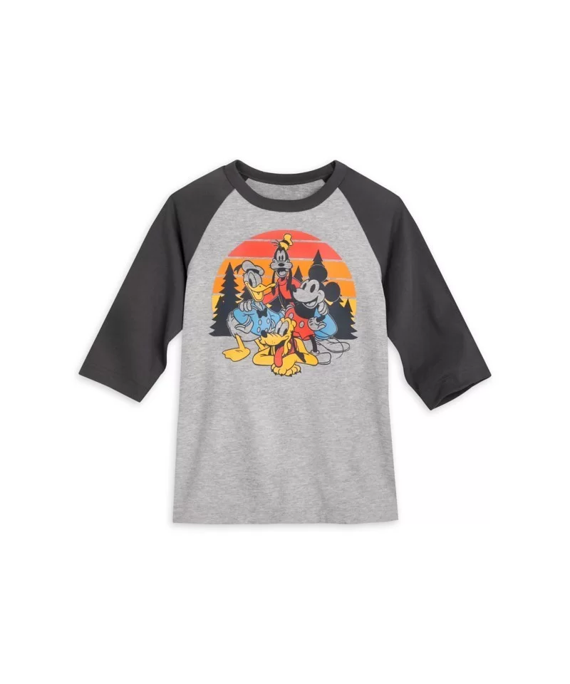 Mickey Mouse and Friends Raglan T-Shirt for Kids – Sensory Friendly $6.00 UNISEX