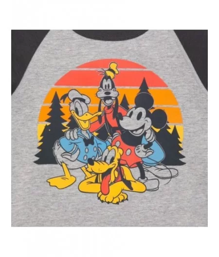 Mickey Mouse and Friends Raglan T-Shirt for Kids – Sensory Friendly $6.00 UNISEX