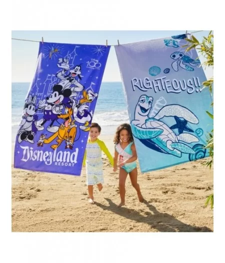 Crush and Squirt Beach Towel – Finding Nemo – Personalized $7.20 BED & BATH