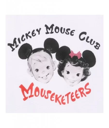 The Mickey Mouse Club Mouseketeers Semi-Crop Top for Adults by Cakeworthy – Disney100 $8.40 WOMEN