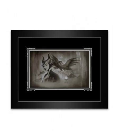 Maleficent ''My Pet You Are My Last Hope'' Framed Deluxe Print by Noah $61.44 COLLECTIBLES