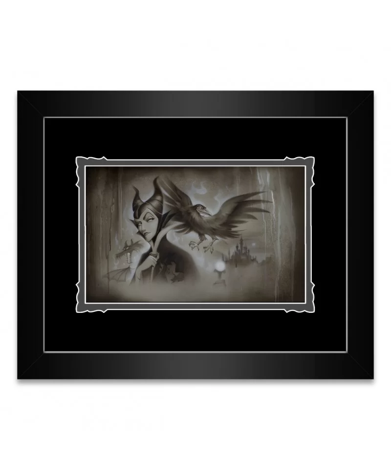 Maleficent ''My Pet You Are My Last Hope'' Framed Deluxe Print by Noah $61.44 COLLECTIBLES