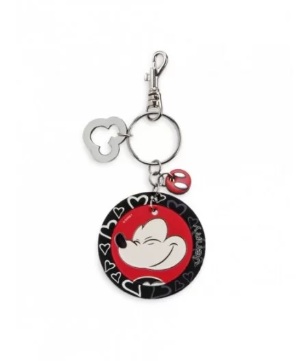 Mickey Mouse Heart Leather Keychain – Personalizable $3.54 ADULTS