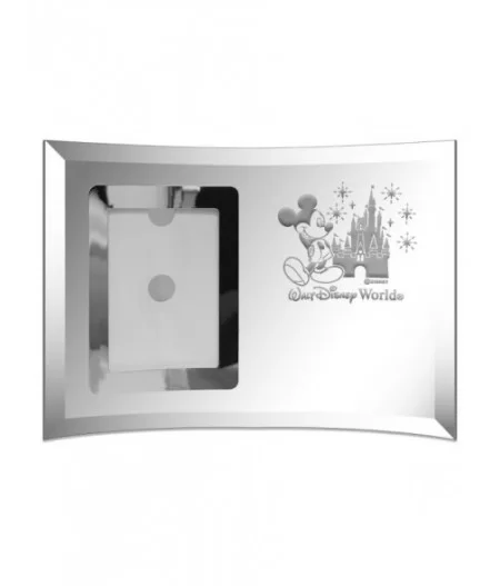 Walt Disney World Glass Frame by Arribas – Large – Personalized $19.84 HOME DECOR