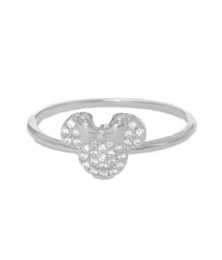 Minnie Mouse Icon Ring by CRISLU – Platinum $21.60 ADULTS