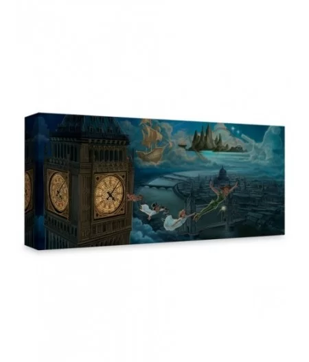 Peter Pan ''A Journey to Never Land'' Giclée by Jared Franco – Limited Edition $39.60 COLLECTIBLES