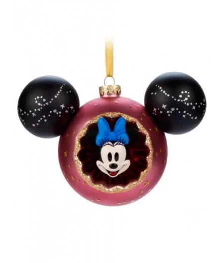 Minnie Mouse Sunburst Mouse Icon Ball Ornament $7.68 HOME DECOR