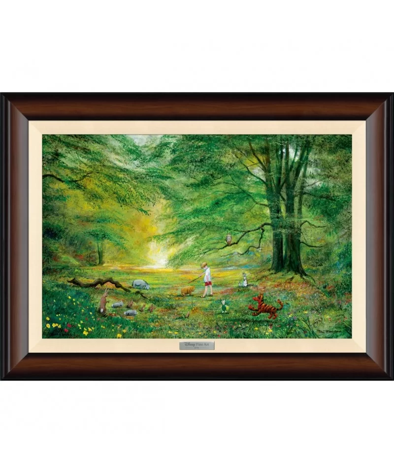 Winnie the Pooh ''The Knighting of Pooh'' by Peter & Harrison Ellenshaw Framed Canvas Artwork – Limited Edition $120.40 HOME ...