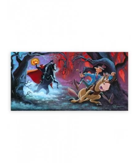 The Adventures of Ichabod and Mr. Toad ''The Witching Hour'' Giclée by Tim Rogerson – Limited Edition $38.40 COLLECTIBLES