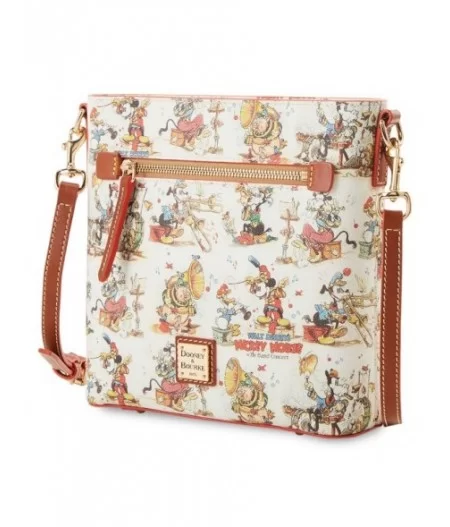 Mickey Mouse The Band Concert Dooney & Bourke Crossbody Bag $60.19 ADULTS