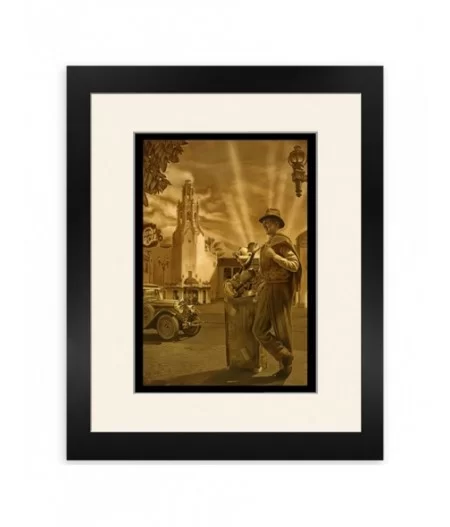 Mickey Mouse and Walt Disney ''StoryTellers'' Framed Deluxe Print by Noah $64.00 COLLECTIBLES