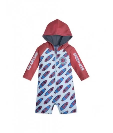 Spider-Man Hooded Bodysuit for Baby $9.80 UNISEX