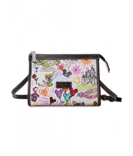 Disney Sketch Nylon Crossbody Bag by Dooney & Bourke $55.10 ADULTS