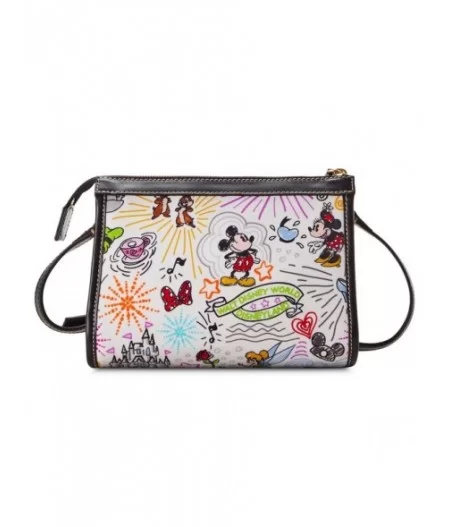 Disney Sketch Nylon Crossbody Bag by Dooney & Bourke $55.10 ADULTS