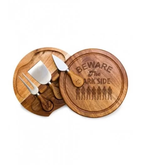 Star Wars ''Beware the Dark Side'' Cheese Board and Tools Set $15.20 TABLETOP