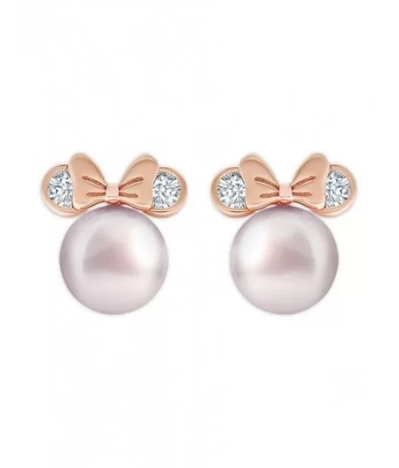 Minnie Mouse Icon Pearl Earrings by CRISLU $43.00 ADULTS