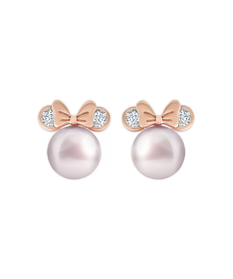 Minnie Mouse Icon Pearl Earrings by CRISLU $43.00 ADULTS