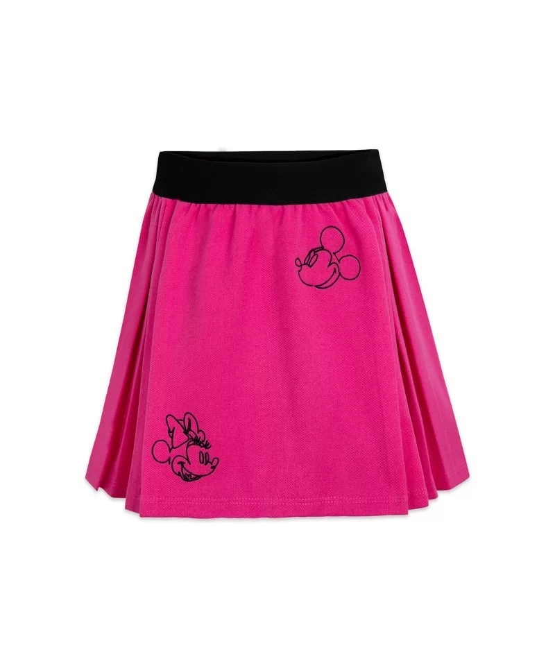 Mickey and Minnie Mouse Fashion Skirt for Kids $15.68 GIRLS