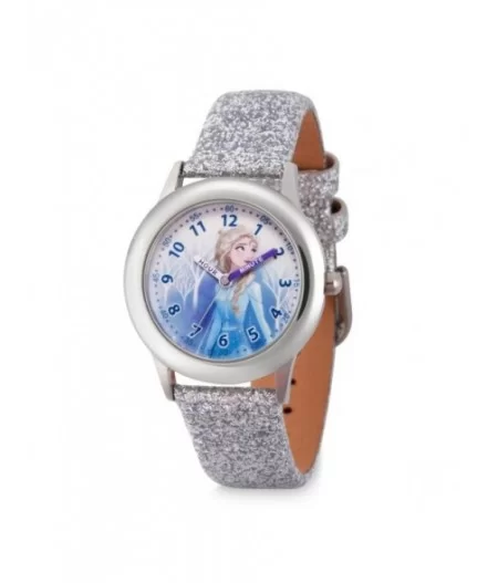 Elsa Stainless Steel Time Teacher Watch for Kids – Frozen 2 $18.80 KIDS