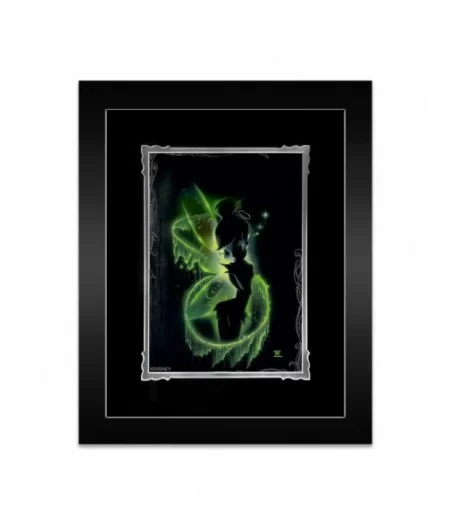 Tinker Bell ''Faith Trust and Pixie Dust'' Framed Deluxe Print by Noah $53.76 COLLECTIBLES