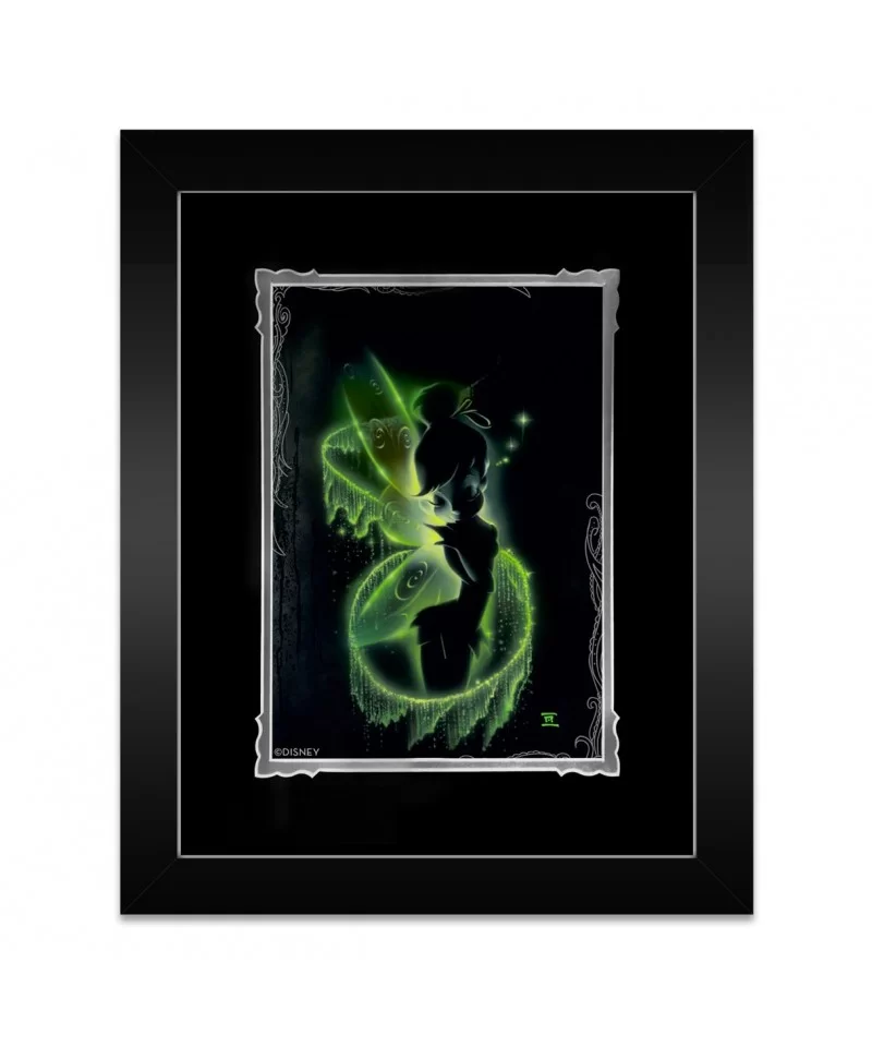 Tinker Bell ''Faith Trust and Pixie Dust'' Framed Deluxe Print by Noah $53.76 COLLECTIBLES