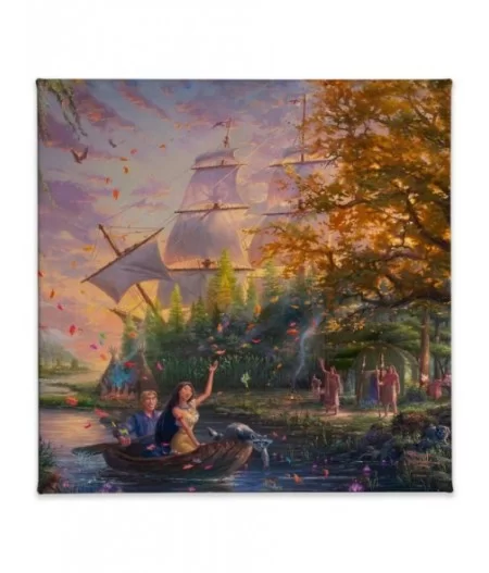 ''Pocahontas: Colors of Love'' Gallery Wrapped Canvas by Thomas Kinkade Studios $32.56 HOME DECOR