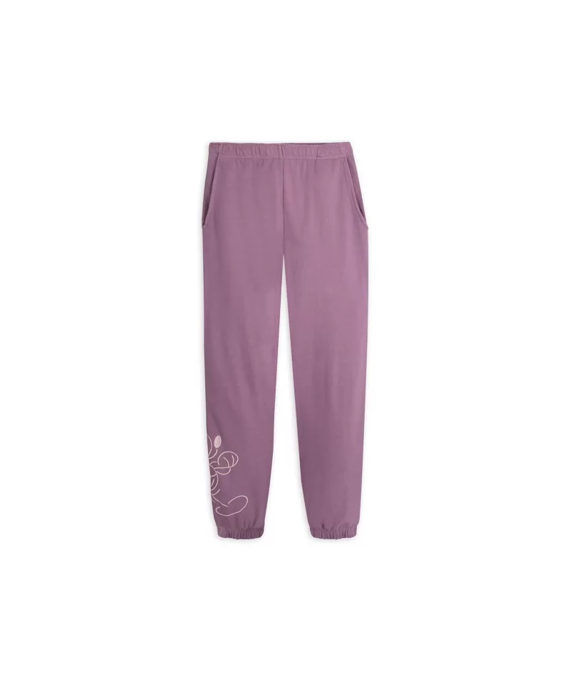 Mickey Mouse Genuine Mousewear Sweatpants for Adults – Plum $13.77 WOMEN