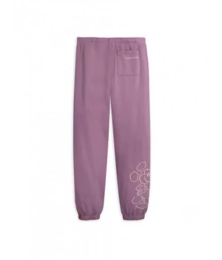 Mickey Mouse Genuine Mousewear Sweatpants for Adults – Plum $13.77 WOMEN