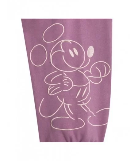 Mickey Mouse Genuine Mousewear Sweatpants for Adults – Plum $13.77 WOMEN